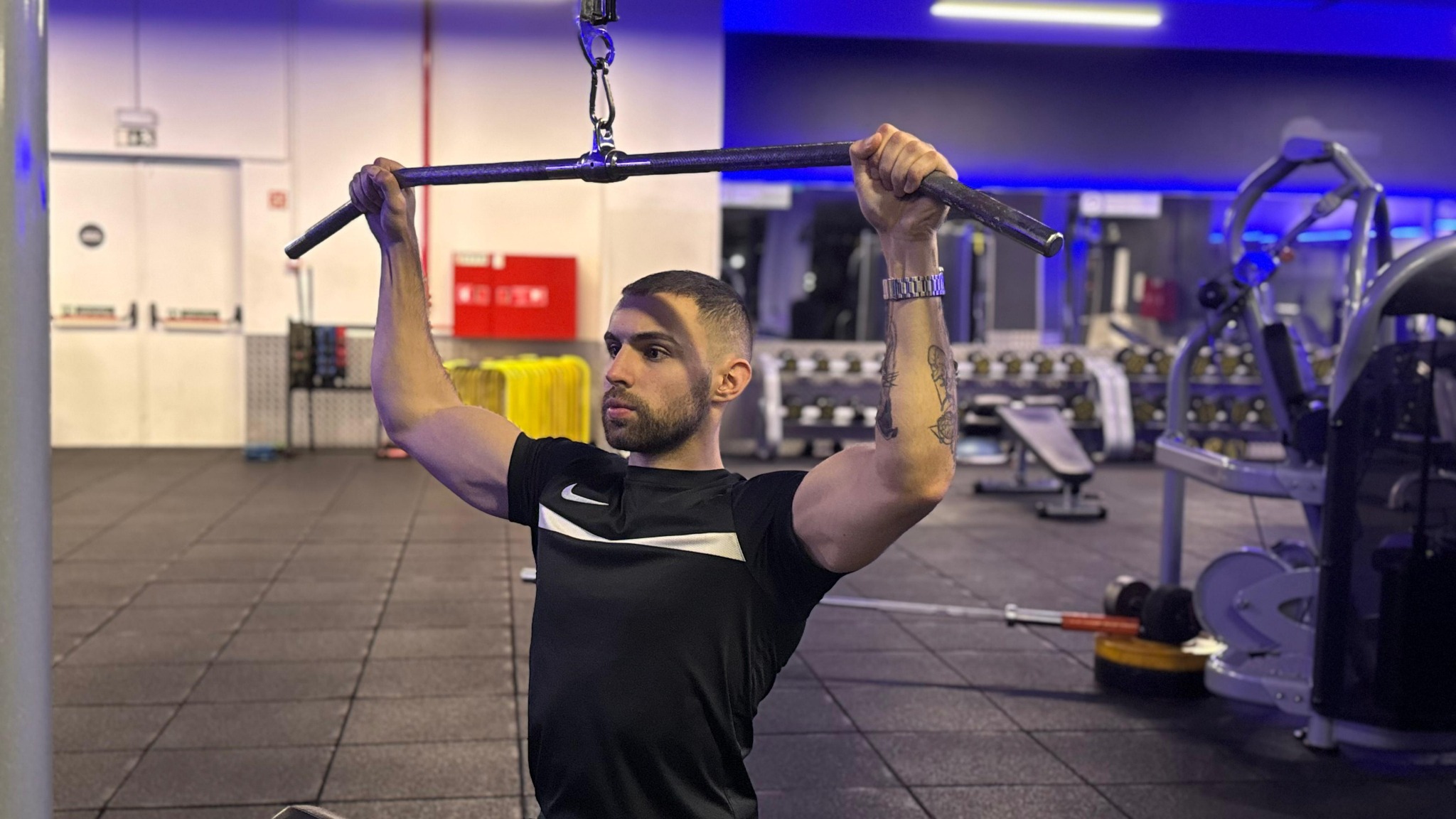 Diogo Costa a treinar no ginásio